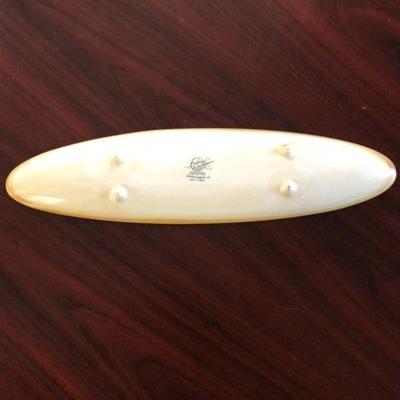 Serving Platter Grape and Vines Hand Painted Tabletops Unlimited - Picture 3 of 4